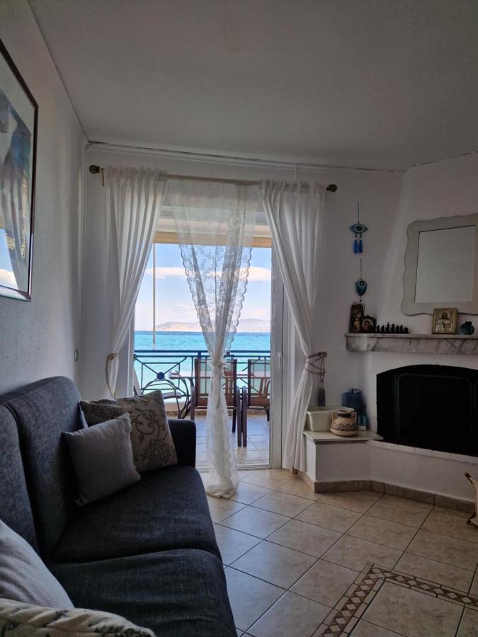 Korinthian Sea View Apartment Nerantza Bagian luar foto