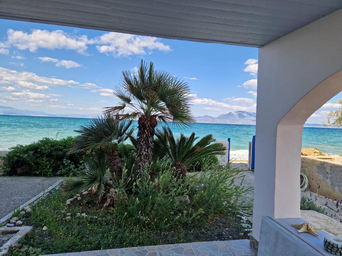 Korinthian Sea View Apartment Nerantza Bagian luar foto