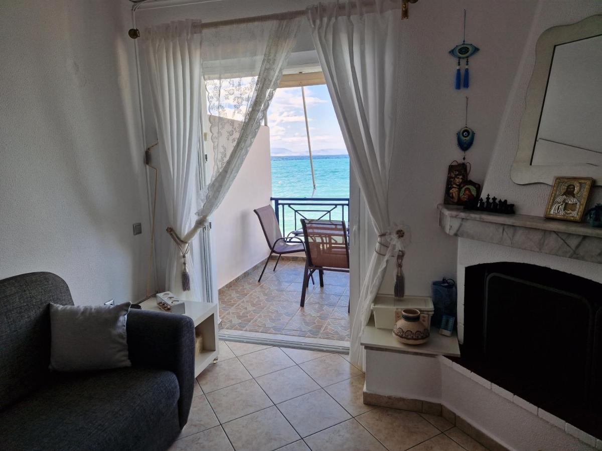 Korinthian Sea View Apartment Nerantza Bagian luar foto