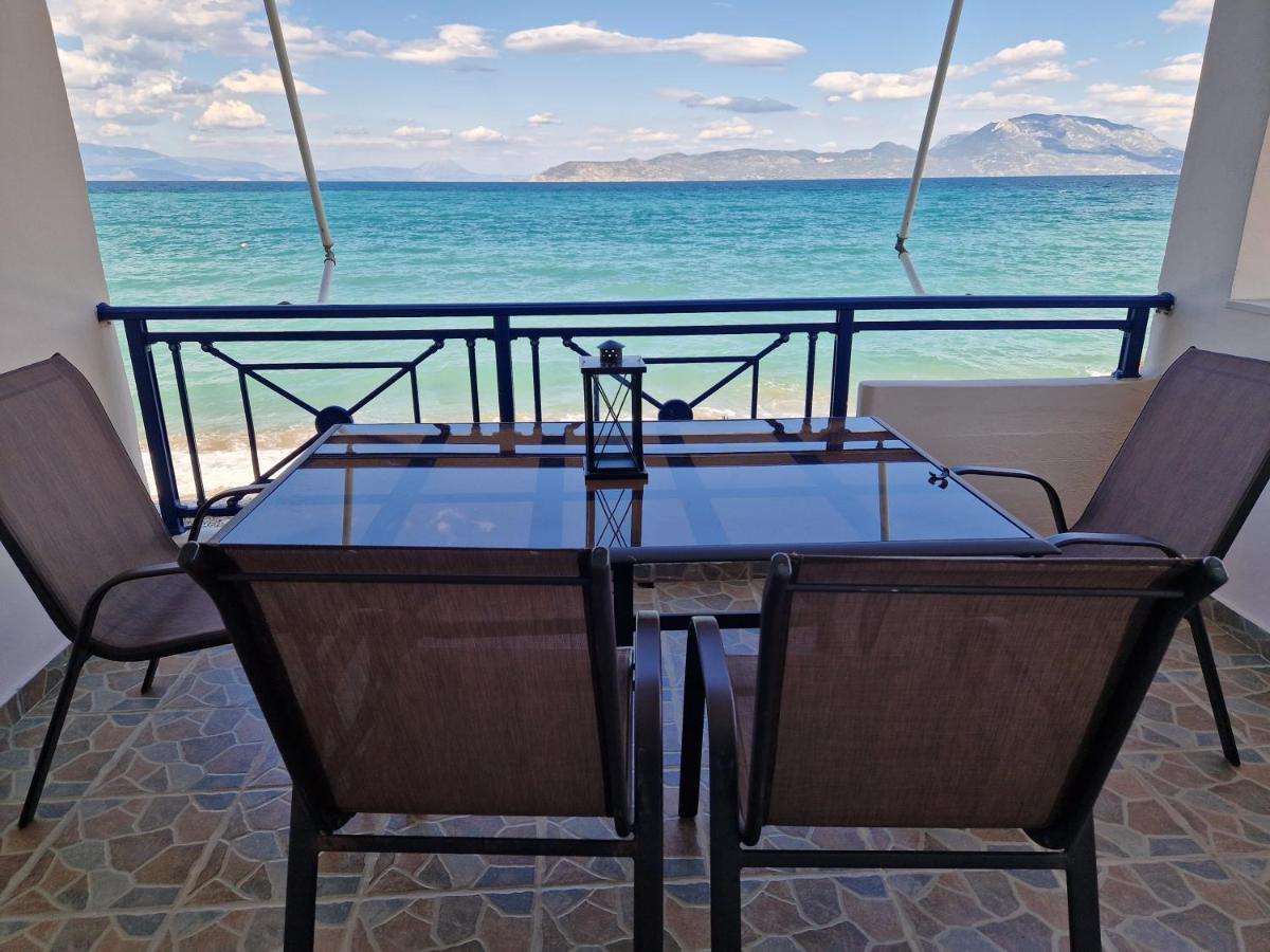 Korinthian Sea View Apartment Nerantza Bagian luar foto