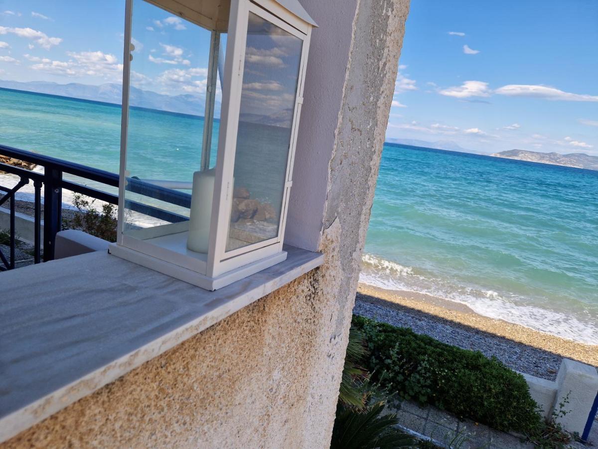Korinthian Sea View Apartment Nerantza Bagian luar foto